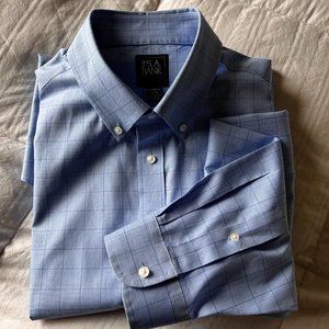 Brand New, Josh A Bank Traveler Collection Tailored Fit Dress Shirt
